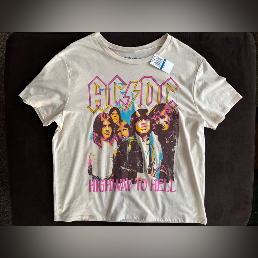 Hybrid Apparel AC/DC Band Tee Shirt